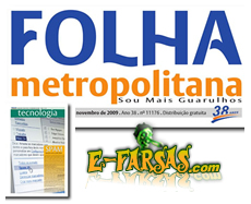 Mat�ria com o E-farsas na Folha Metropolitana de Guarulhos!