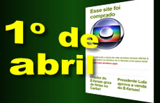 E-farsas faz brincadeira de 1� de abril para comemorar 8 anos de vida!