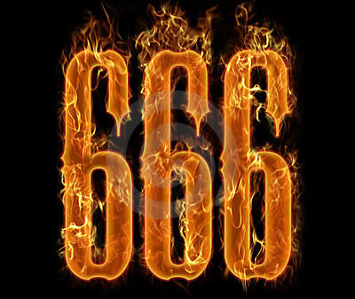 666 é considerado o numero besta na bíbila