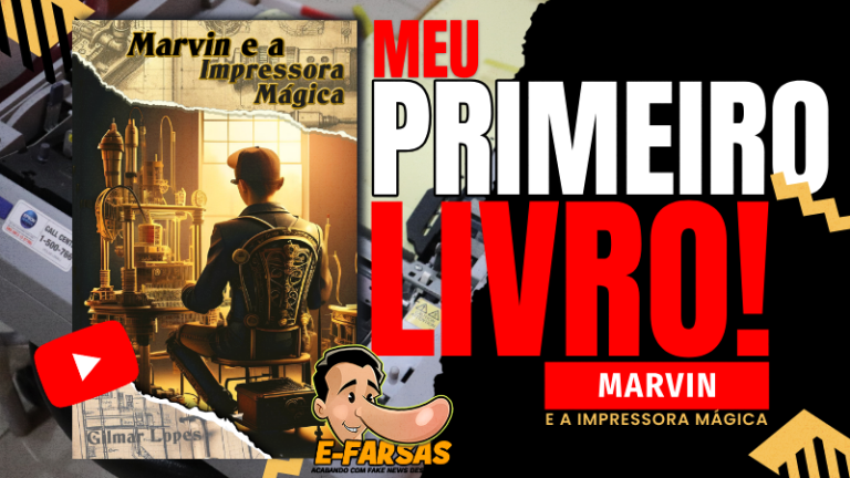 Histórias sobre impressoras e o meu primeiro livro de ficção!