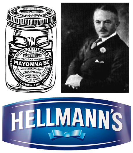Richard Hellmann, fundador da Hellmann's (foto: reprodução/http://almanaque.blog.br/2008/10/nascida-com-o-laco-azul-do-sucesso/)
