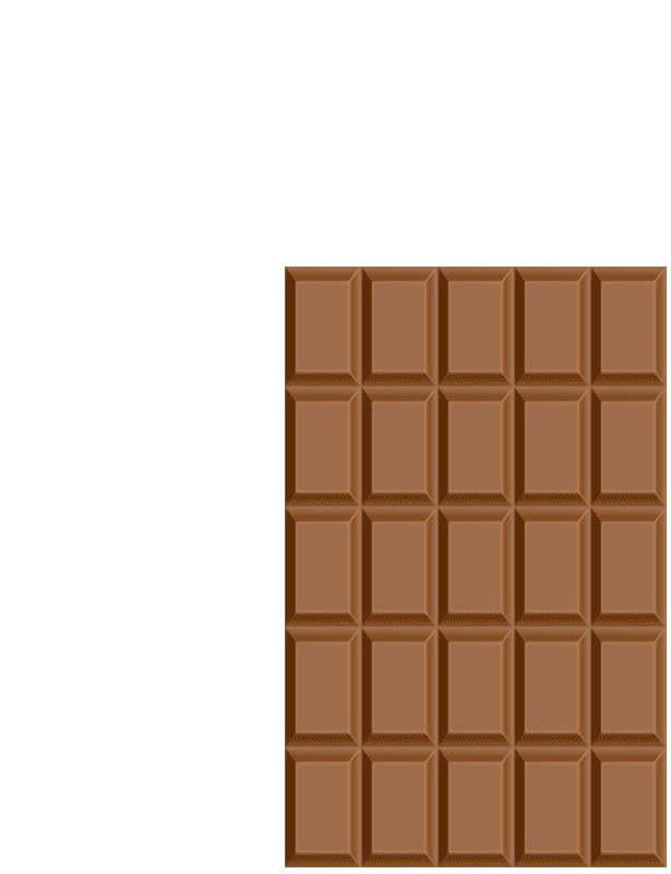 Infinite chocolate bar