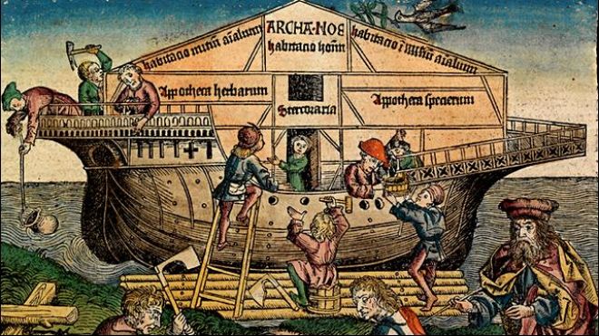 Chineses teriam encontrado a Arca de Noé! Será verdade? (imagem: Nurembuerg/Wikipédia)