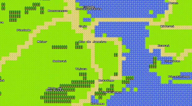 Rio de Janeiro versão 8 bits