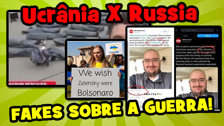 Vídeo: Notícias falsas sobre a guerra entre a Rússia e a Ucrânia!