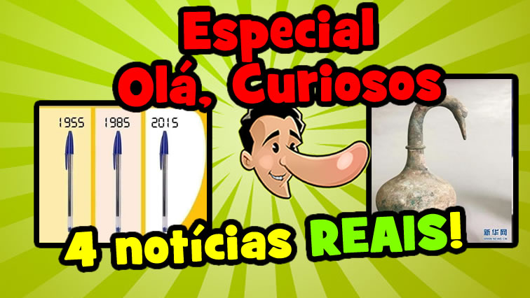 Episódio 5 do Especial ‘Olá, Curiosos’: 4 Notícias reais!