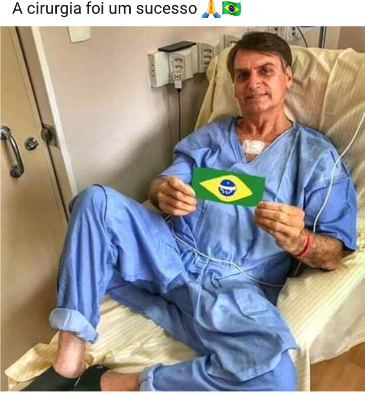 Resultado de imagem para Bolsonaro cirurgia