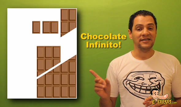 E-farsas TV (Ep. 2) – Descubra o segredo do chocolate infinito!