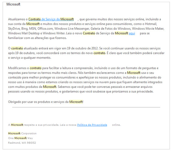 Novo contrato da Microsoft pode ser golpe!