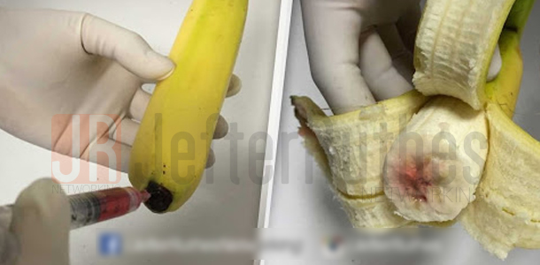 Bananas infectadas com AIDS foram encontradas no Brasil?