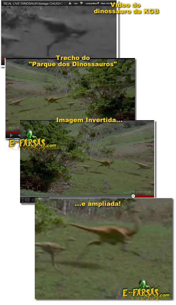 Como fazer um vídeo "antigo" de dinossauro!