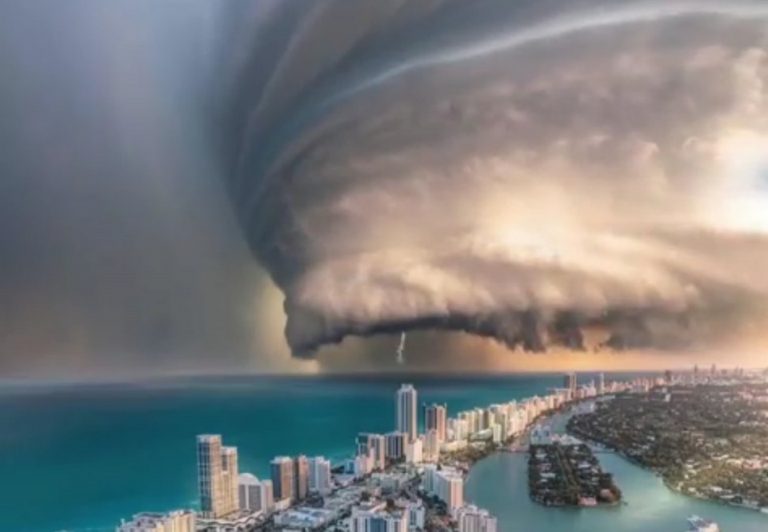 Vídeo mostra o furacão Dorian praticamente estacionado sobre as Bahamas?