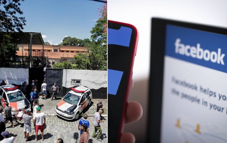 O Facebook, o WhatsApp e o Instagram foram bloqueados devido a tragédia na Escola Raul Brasil?