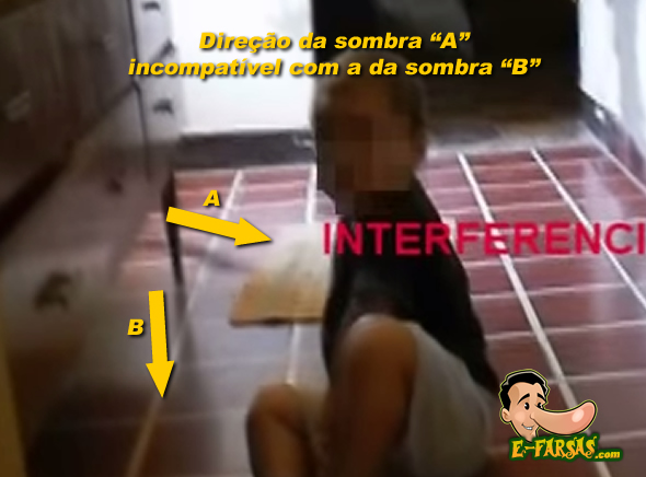 Mãe flagra duende enquanto filma o filho em Santa Fé!