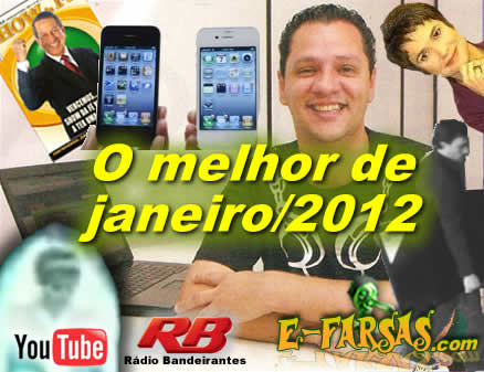 Tudo que rolou de mais legal no E-farsas em janeiro de 2012