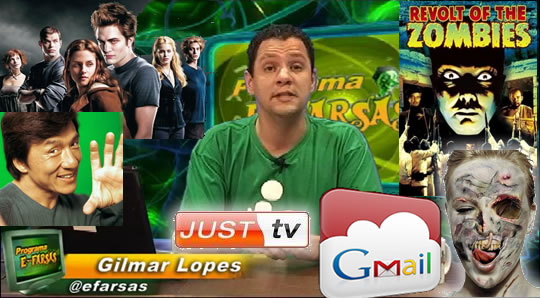 Zumbis, vampiros, Gmail cheio e ETs no Programa E-farsas!