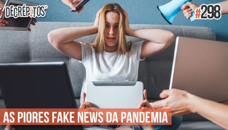 Ouça a participação do @Efarsas no podcast Decrépitos sobre fake news na pandemia!