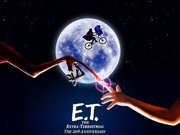 Poster do filme "E.T. - O Extraterrestre" - de 1982 (foto: Divulgação)