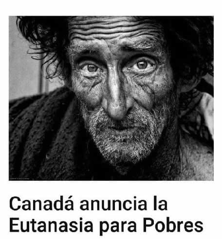O Governo do Canadá está pagando para eutanásia dos pobres?
