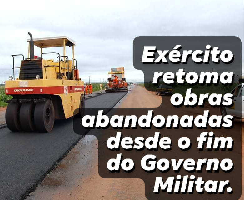 Exército encerra reconhecimento das condições da BR-230 - DefesaNet