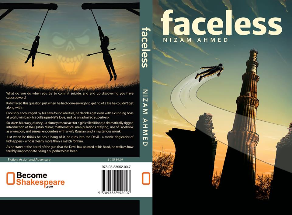 Capa do livro "Faceless" de 