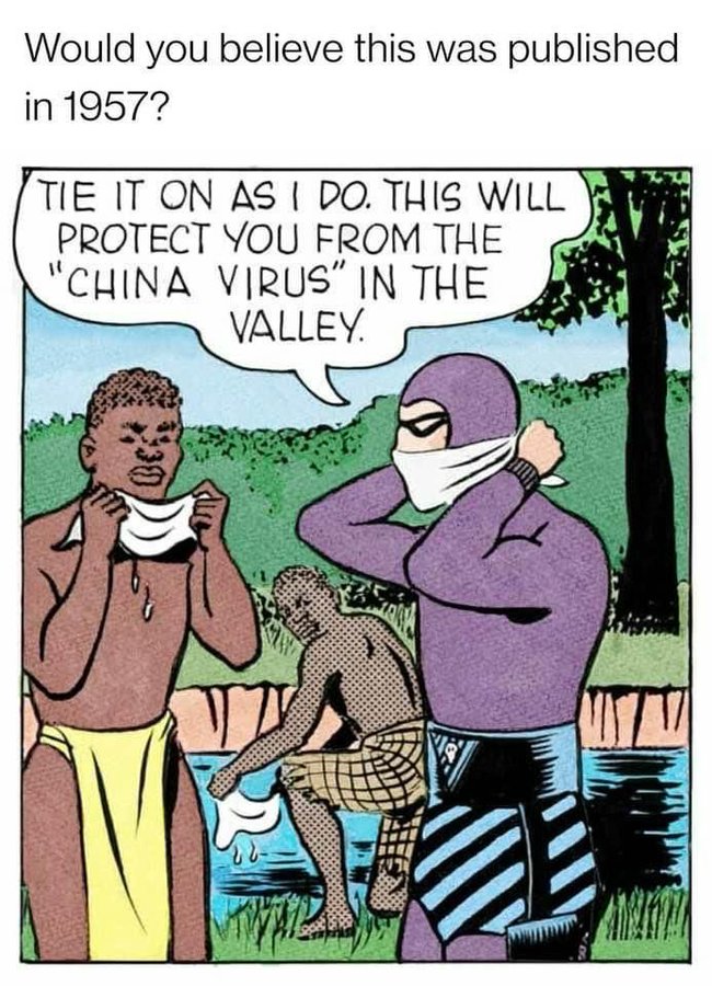 O Fantasma previu o surgimento do “Vírus da China” nos quadrinhos em 1957?