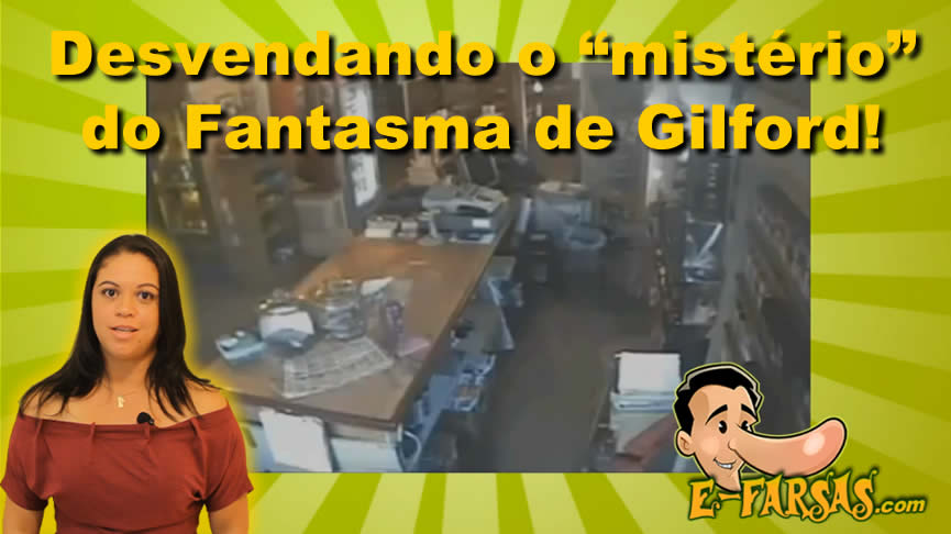 Desvendando o mistério do fantasma flagrado em loja em Gilford!