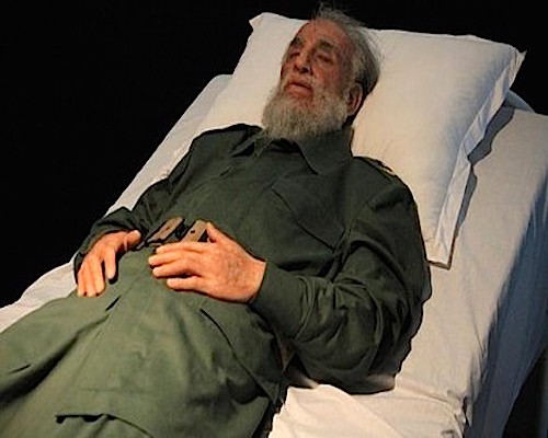 Foto do corpo de Fidel Castro é usada para ilustrar as morte do ex-presidente cubano! Será verdade? (foto: Reprodução/Facebook)