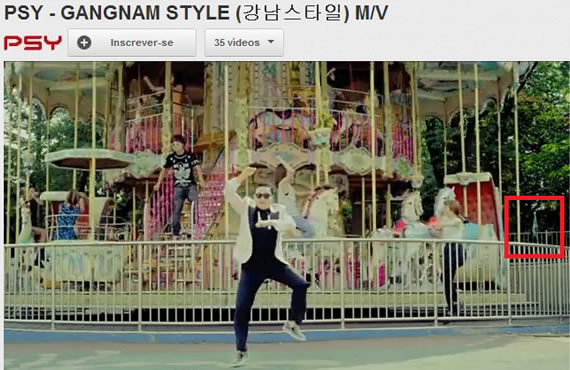 Vídeo da música Gangnam Style mostrando a Bandeira do Brasil! Será Verdade?