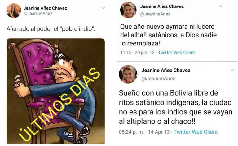 Tuítes atribuídos a Jeanine Añez são verdadeiros ou falsos?