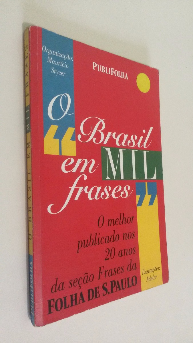 Livro "O Brasil em Mil Frases", de 