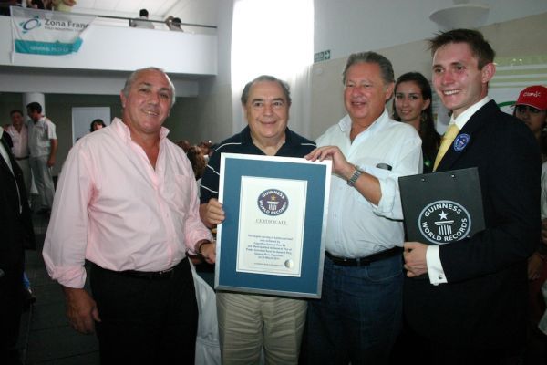 Entrega do certificado do Guinness ao maior churrasco do mundo!