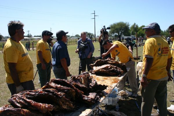 Maior churrasco do mundo na Argentina