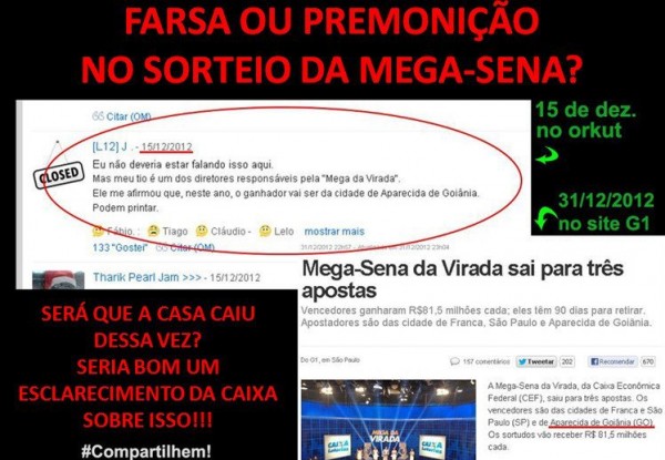 Fraude na Mega Sena da Virada!