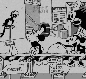 Mickey aparece em desenho furando queijos com o seu pênis! Será verdade?