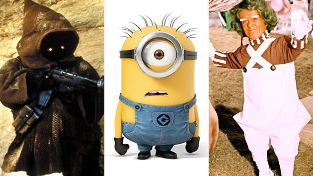 Os minions foram inspirados nos personagens de Star Wars e Willie Wonka! (fotos: Divulgação)