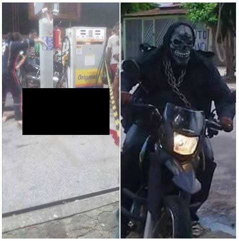 Motoqueiro Fantasma faz justiça em Teresina! Será?