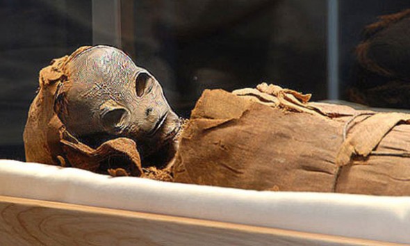 Mumia ET encontrada no Egito!