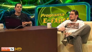 ovni-mario no Programa E-farsas