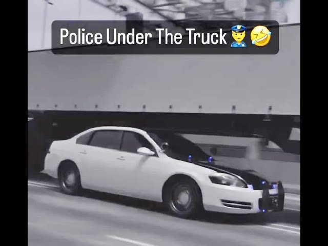 Polícia se esconde debaixo de caminhão para multar motoristas! Será verdade?
