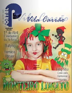 Capa da revista Portal Vila Carrao - Abril de 2012