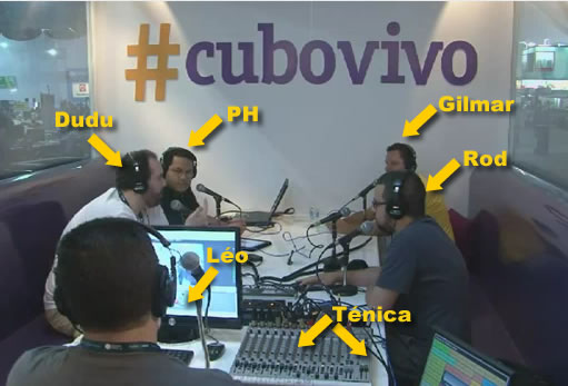 Gravação do Radiofobia com Gilmar Lopes na Campus Party!