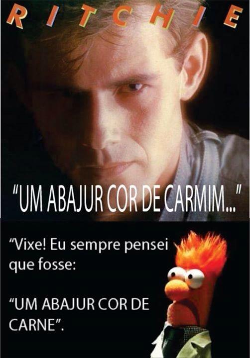 Publicação que se espalhou no Facebook em dezembro de 2013 afirma que contamos a música de Ritchie errado! Verdadeiro ou falso? (foto: Reprodução/Facebook)