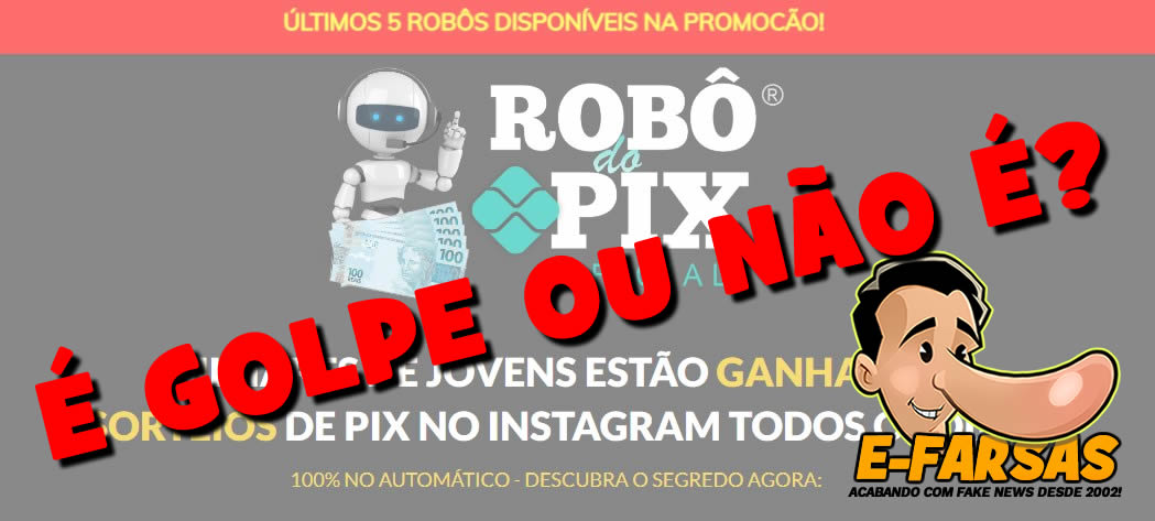 Robô do Pix é seguro? Veja como funciona golpe que promete