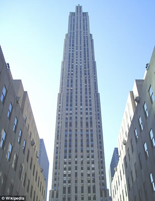 Edifícil RCA no Rockfeller Center - Nova York