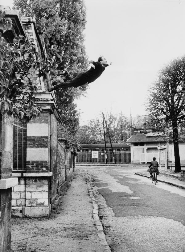 Salto para o vazio, de 1960 (Yves Klein)