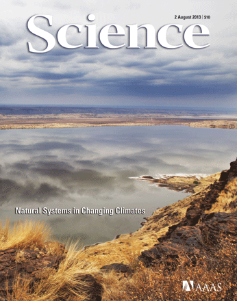 Reprodução da capa da edição de 02 de agosto de 2013 da revista Science com a foto de Martin Harvey.