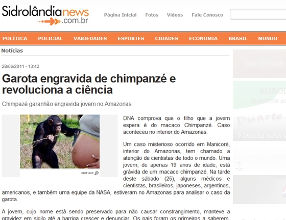 Jornal Sidrolândia News - A mesma notícia!