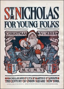 St Nicholas de 1905 - note que o Papai Noel já usava vermelho! Copyright © 2002-2011 St. Nicholas Center