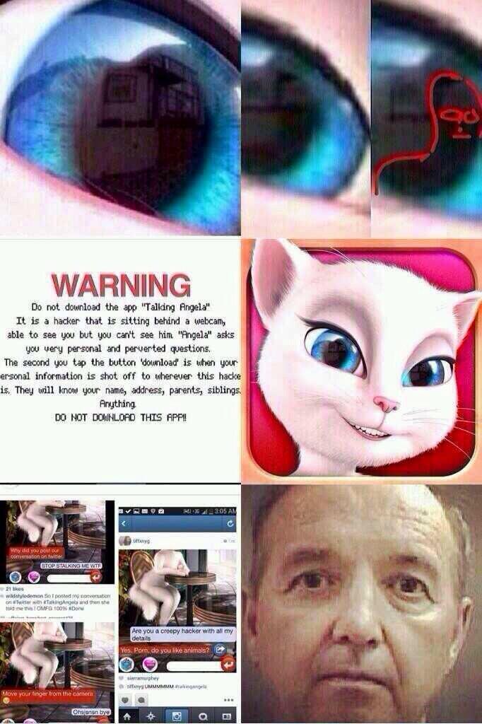 Testei o App Talking Angela pra ver se ele Espiona as Crianças